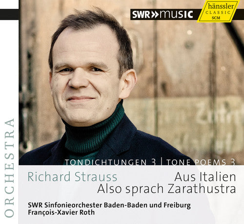 the album cover for Strauss / SWR Sym Orch Baden-Baden Andfreiburg - Tone Poems 3