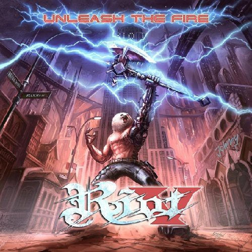 the album cover for Riot V - Unleash The Fire [Limited Edition]