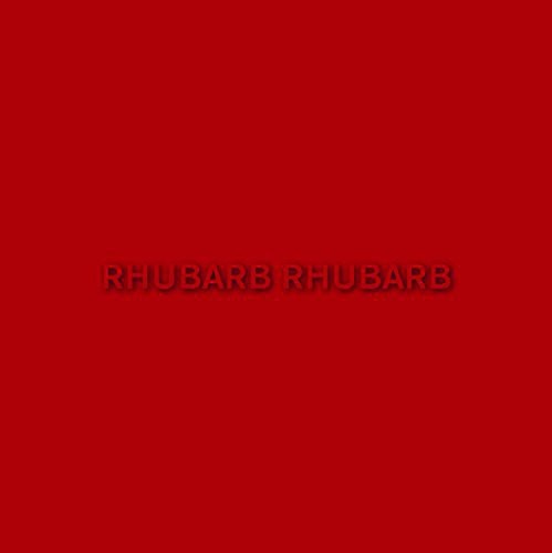 the album cover for The Voyeurs - Rhubarb Rhubarb [Vinyl]