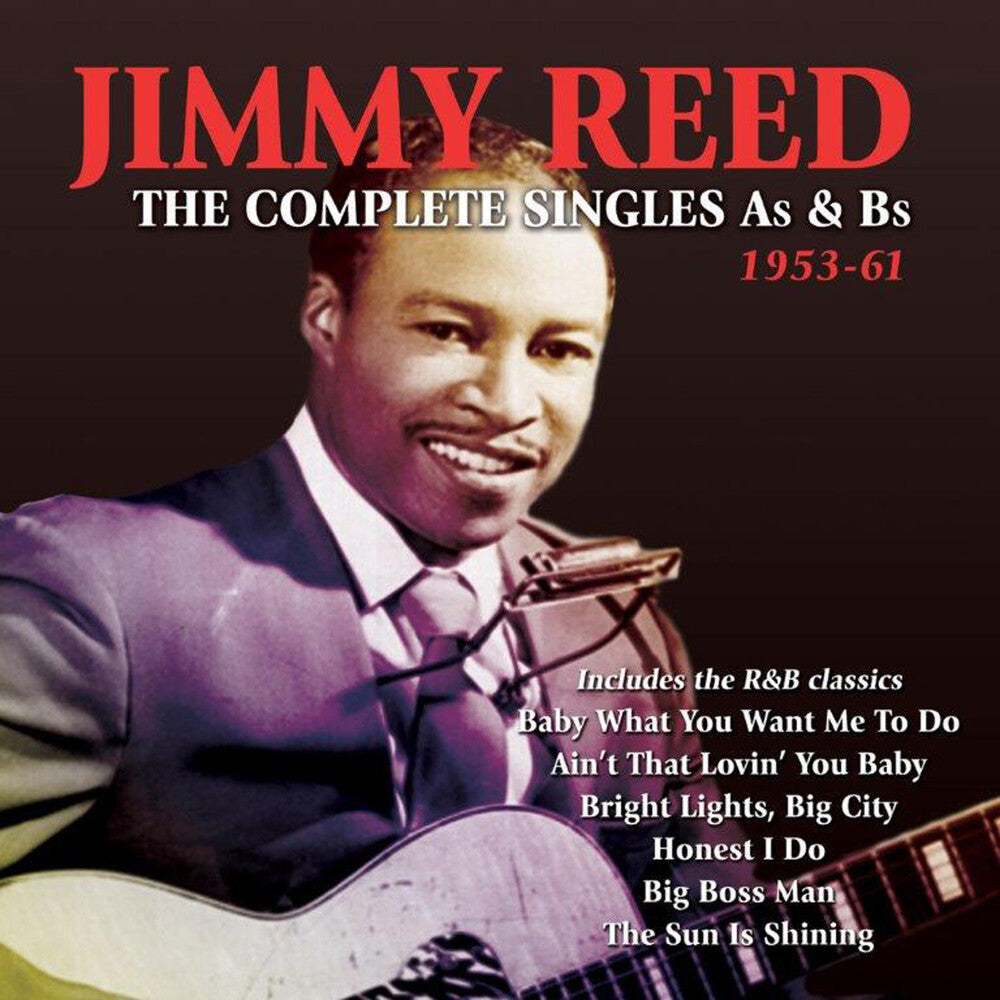 the album cover for Jimmy Reed - Complete Singles As & BS 1953-61