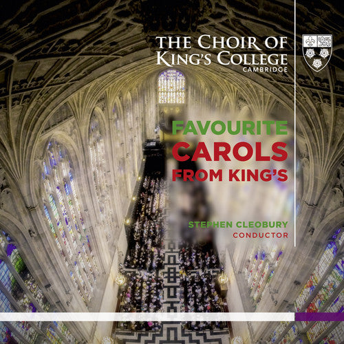 the album cover for Kings College / Cleobury - Favourite Carols from King's