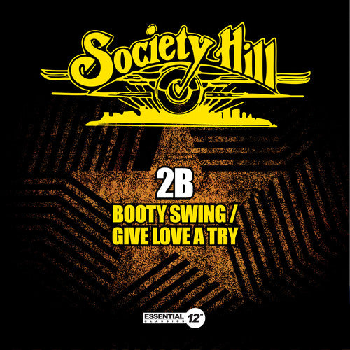 the album cover for 2b - Booty Swing / Give Love a Try