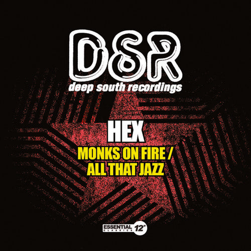 the album cover for Hex - Monks on Fire / All That Jazz