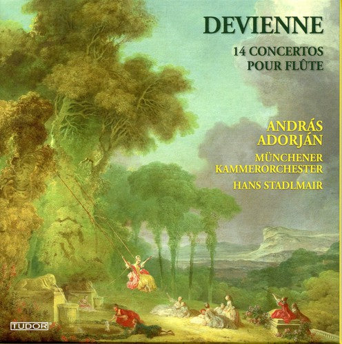 the album cover for Devienne / Adorjan / Henkel / Munich Chamber - 14 Flute Cons