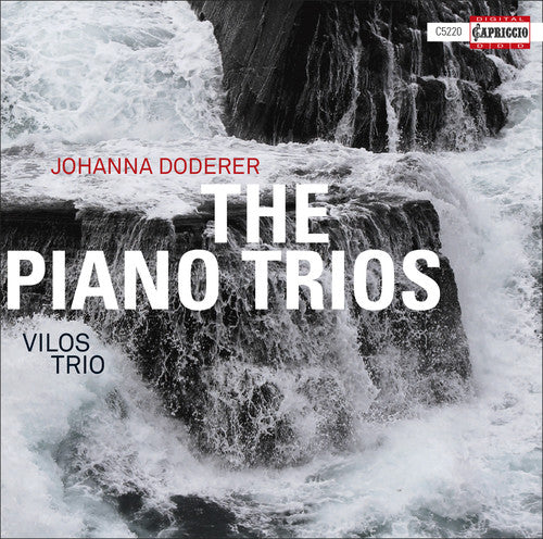 the album cover for Doderer / Vilos Trio - Pno Trios