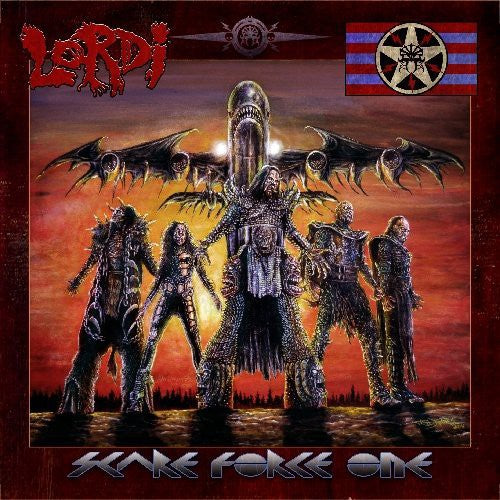 the album cover for Lordi - Scare Force One