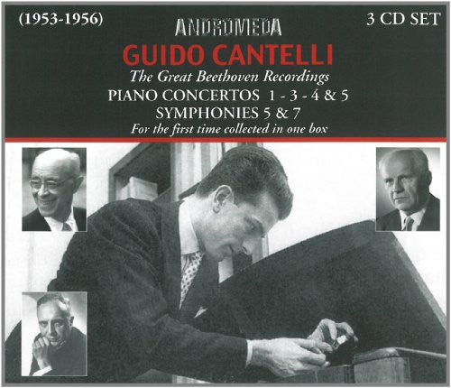 the album cover for Beethoven - Klavierkonzerte 1-3 4 & 5