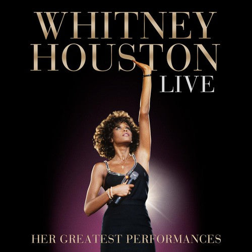 the album cover for Whitney Houston - Whitney Houston Live: Her Greatest Performances [w/DVD]