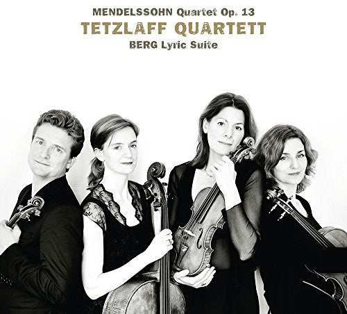 the album cover for Berg / Tetzlaff Quartet - Lyric Suite [Digipak]