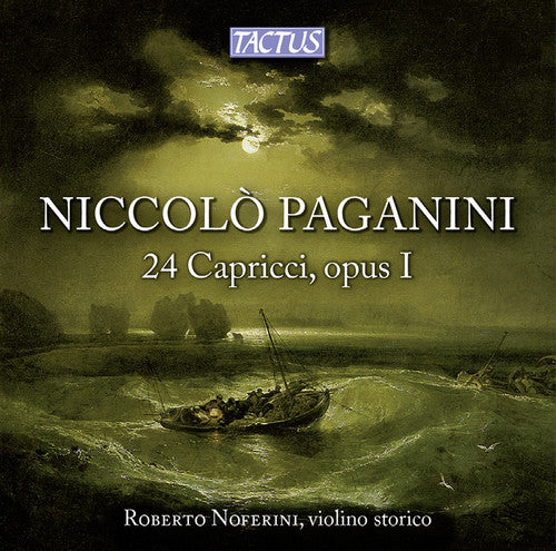 the album cover for Paganini / Noferini - 24 Capricci Opus I