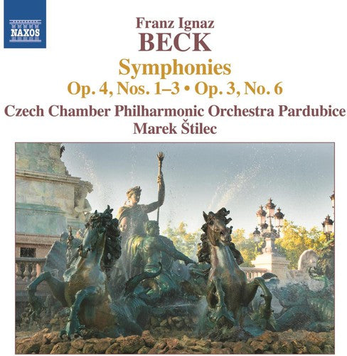 the album cover for Beck / Stilec / Czech Chamber Phil Orch Pardubice - Syms Op. 4 1-3 & Op. 3 6