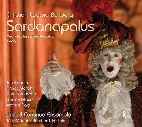 the album cover for Boxberg / Kobow / Vitzthum / Moriah / Flaig - Sardanapalus