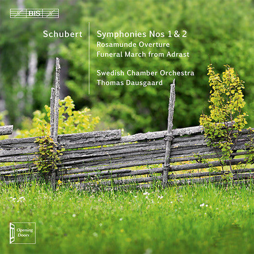the album cover for Schubert / Swedish Chamber Orch / Dausgaard - Syms 1 & 2