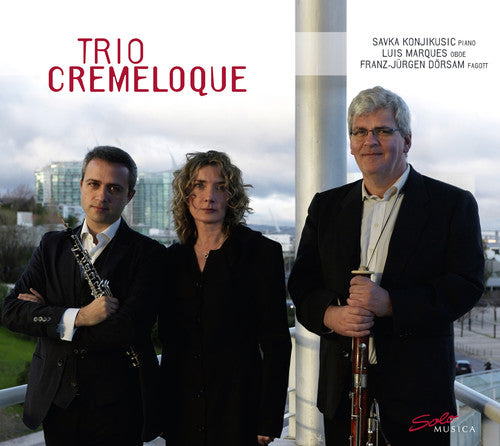 the album cover for Lalliet / Ravel / Poulenc / Trio Cremeloque - Trio Cremeloque