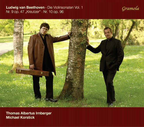 the album cover for Beethoven / Irnberger / Korstick - Violin Sons