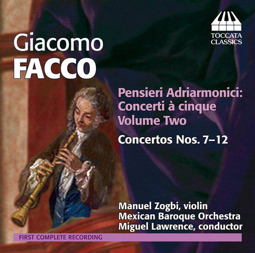 the album cover for Facco/Vivaldi - Pensieri Adriarmonici 2