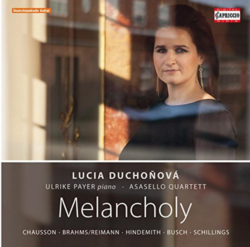 the album cover for Chauson / Hindemith / Busch / Duchonova / Payer - Melancholy