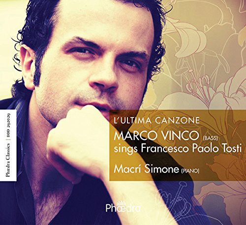 the album cover for Tosti / Marco Vinco - L'ultima Canzone [Digipak]