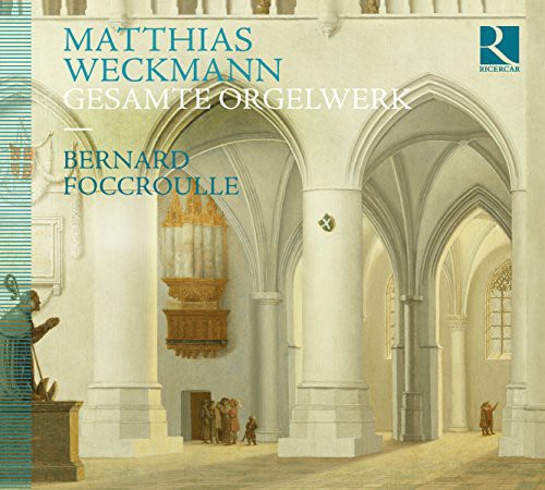 the album cover for BERNARD FOCCROULLE - Comp Organ Works