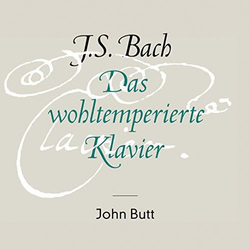 the album cover for John Butt - Das Wohltemperierte Klavier