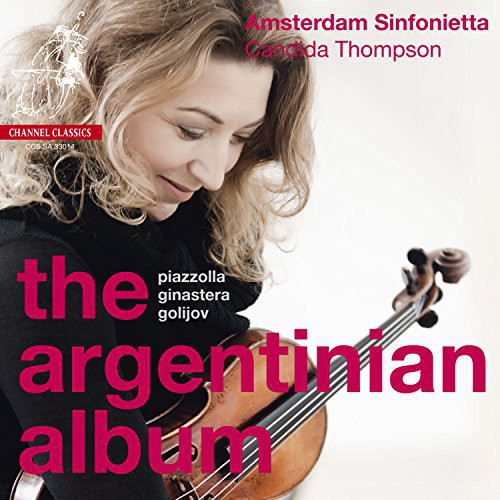 the album cover for Piazzolla / Ginastera / Golijov - Argentinian Album (Hybr)