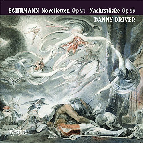 the album cover for Schumann / Driver - Novelletten Op.21 Nachtstucke Op.23