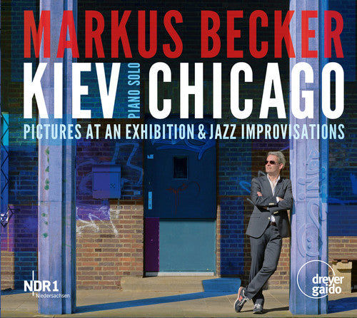 the album cover for Scriabin / Mussorgsky - Pictures at An Exhibition & Jazz Improvisations