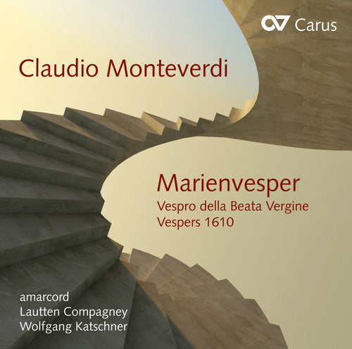the album cover for Monteverdi / Amarcord / Katschner - Marienvesper
