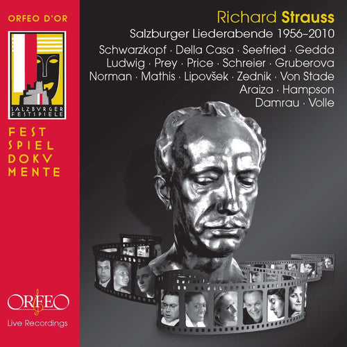 the album cover for R Strauss / Schwarzkopf / Seefried / Gedda - Lieder