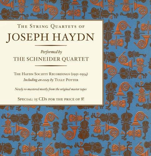 the album cover for Haydn / Schneider Qrt - STR QRTS