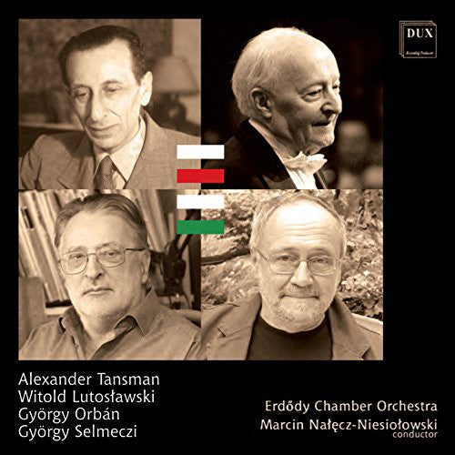 the album cover for Tansman / Selmeczi / Orban - Chamber Works