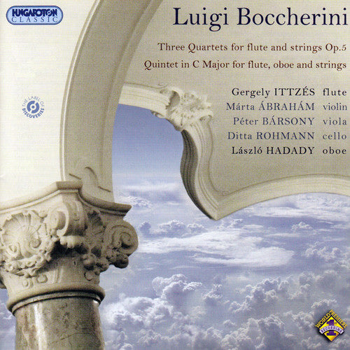 the album cover for Boccherini / Ittzes / Hadady / Abraham - Chamber Music with Flute & Oboe