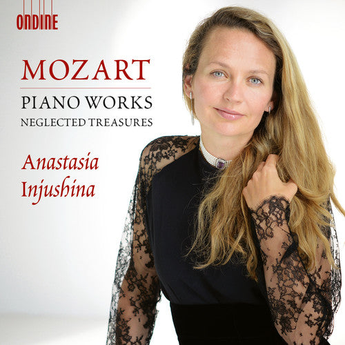 the album cover for Mozart / Injushina - Pno Works-Neglected Treasures