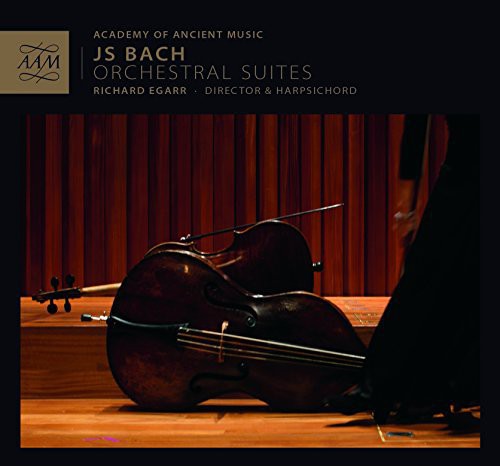 the album cover for J Bach S / Egarr / Academy Of Ancient Music - Orchl Suites BWV1066-69