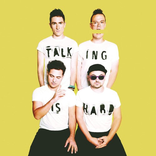 the album cover for Walk The Moon - Talking Is Hard [Vinyl]