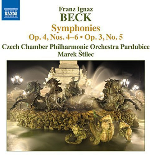 the album cover for Beck / Czech Chamber Philharmonic Orch - Syms Op. 4 4-6