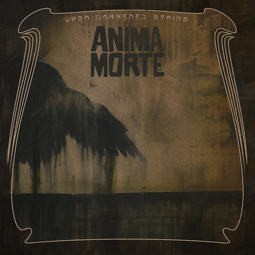 the album cover for Anima Morte - Upon Darkened Stains