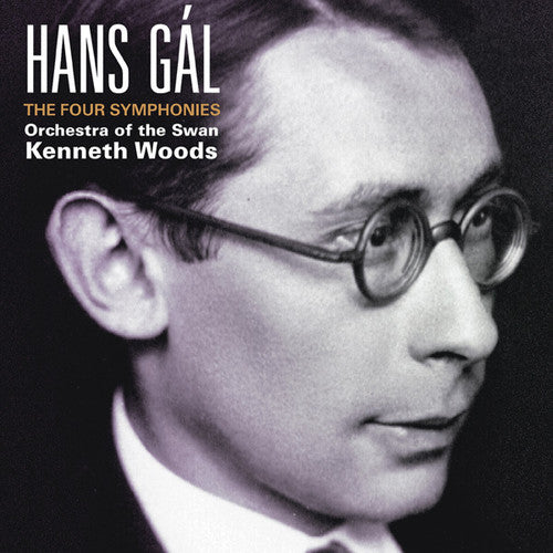 the album cover for Gal / Orchestra Of The Swan / Woods - Four Symphonies