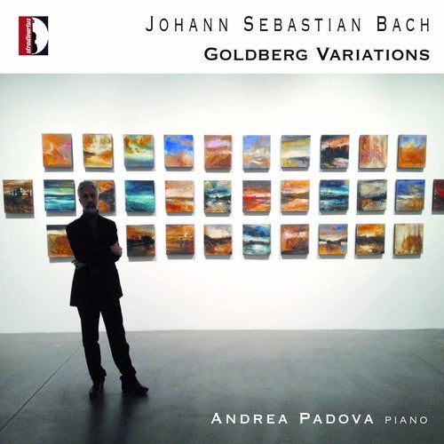 the album cover for J Bach S / Padova,Andrea - Goldberg Variations [Digipak]