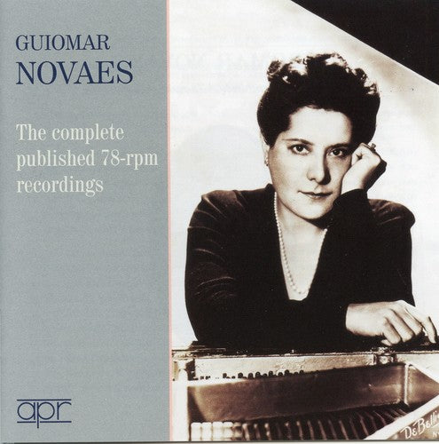 the album cover for Guiomar Novaes - Comp Published 78-RPM Recordings