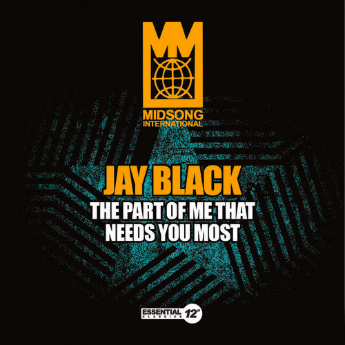 the album cover for Jay Black - Part of Me That Needs You Most