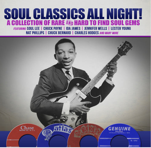 the album cover for Soul Classics All Night A Collection Of Rare & - Soul Classics All Night a Collection of Rare / Various