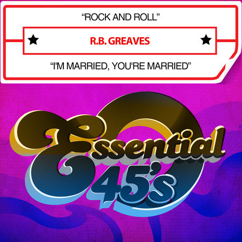 the album cover for R. B. Greaves - Rock & Roll / I'm Married You're Married