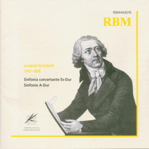 the album cover for Kozeluch - Sinfonia Concertante
