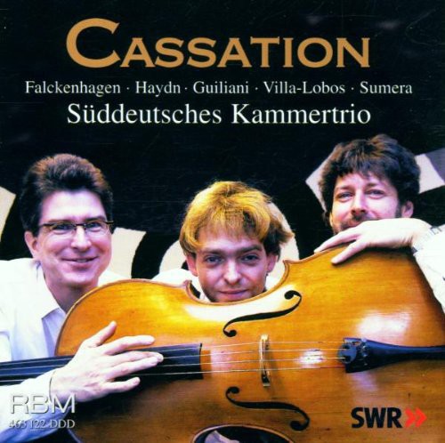 the album cover for Falckenhagen / Haydn / Giuliani - Cassation