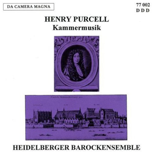 the album cover for Purcell / Heidelberger - Triosonatas for 2 Violins