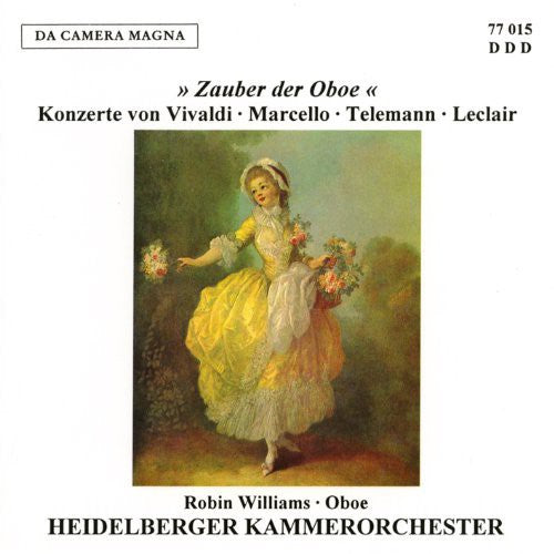 the album cover for Leclair / Marcello / Telemann - Zauber Der Oboe