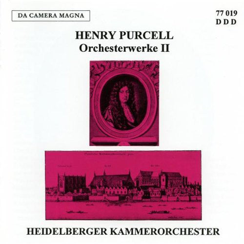the album cover for Purcell / Heidelberger - Dioclesian Suite Fantasi