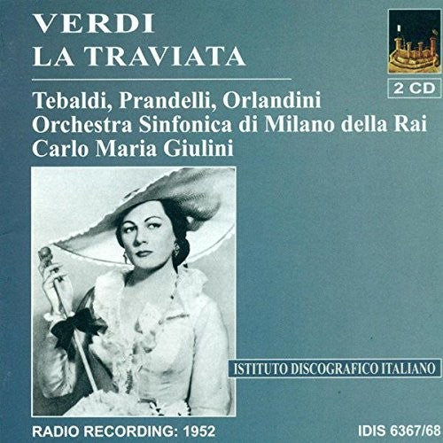 the album cover for Renata Tebaldi - Verdi, G.: Traviata (La) [Opera] (1952)