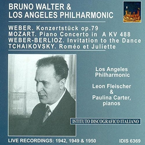 the album cover for Bruno Walter - Pno Con